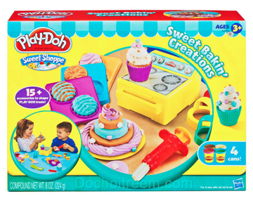 at nan Play Doh lo nuong banh ngot ngao A9802 - Đồ chơi đất nặn Play-Doh cho bé thỏa sức sáng tạo