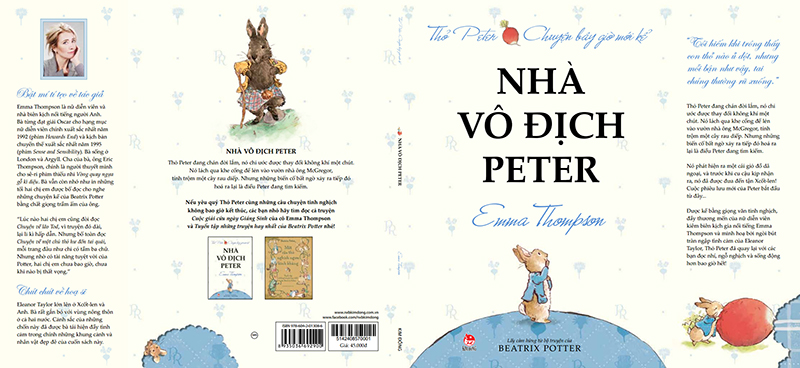 sach nha vo dich peter 2 - Hành trình tiếp theo của chú thỏ huyền thoại Peter được phát hành tại Việt Nam