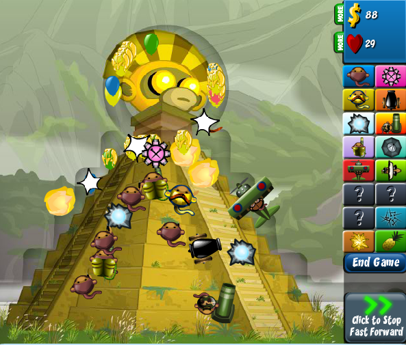 Vận dụng chiến thuật phòng thủ theo cách độc đáo với game Pháo Đài Bắn Bong Bóng 4 – Bloons Tower Defense 4